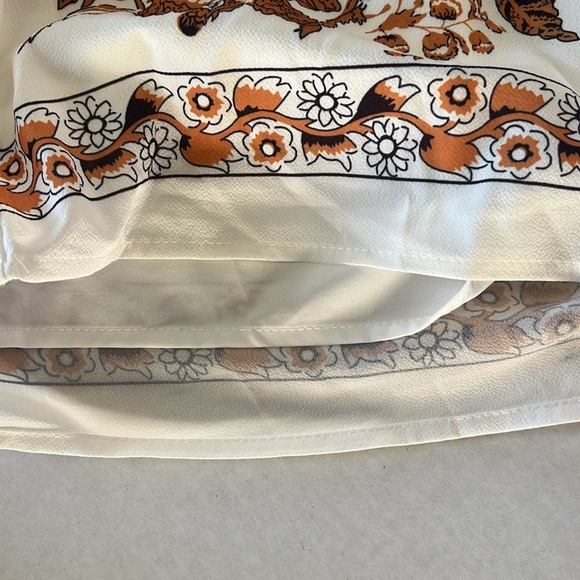 SHEIN VCAY Floral Print Batwing Sleeve Blouse and Shorts size XL EUC - Picture 10 of 12